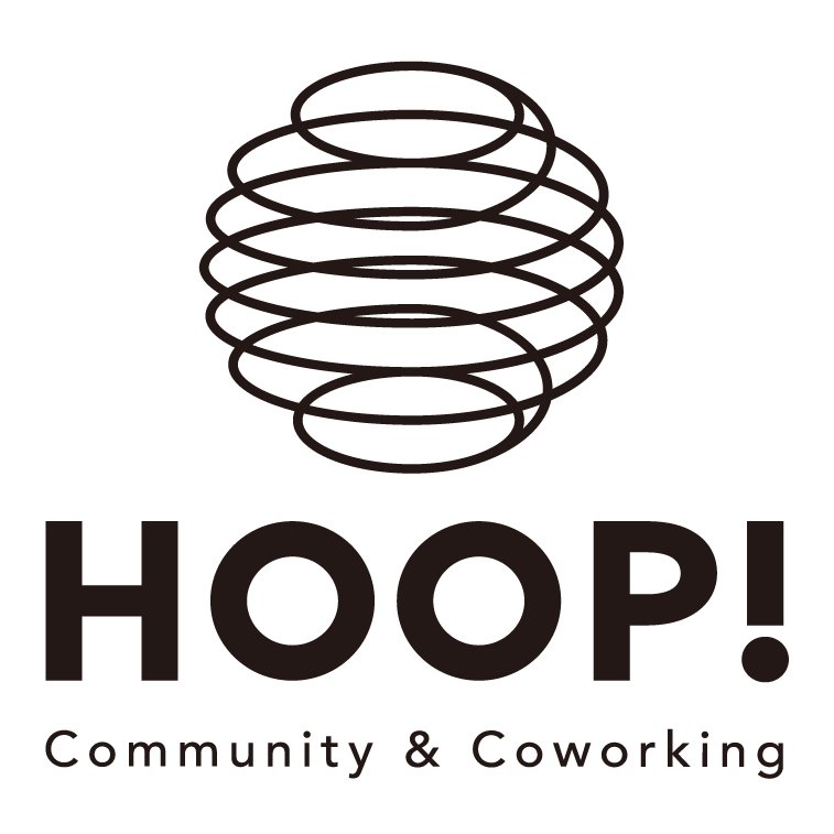 大阪府枚方市のコワーキング&レンタルスペースHOOP!のロゴ